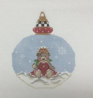 First Teddy Princess Ornament