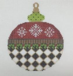 Snowflakes and Diamonds Ornament