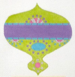 Green Ornament (w/Ribbon)