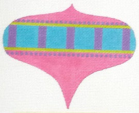 Pink Top Ornament (w/Ribbon)
