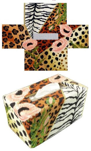 Wild Poppies Tissue Topper