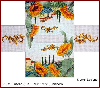 Tuscan Sun Tissue Topper