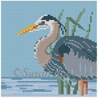 Grey Heron Coaster