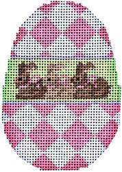 Pink Harlequin/Bunny Egg