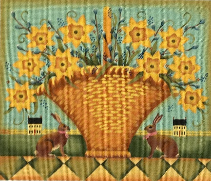 Bunnies & Daffodils