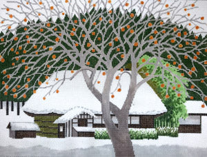 Winter Home Scene