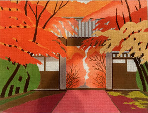 Fall Home Scene