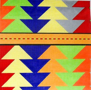 Kilim Arrow with Stripe