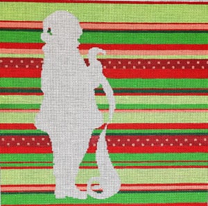 Silhouette Santa