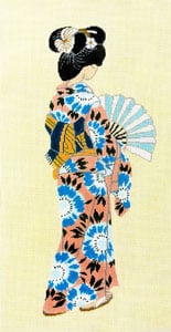 Geisha - Yellow Background