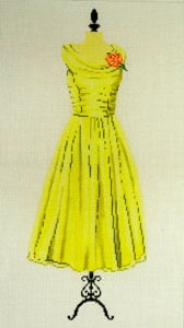 Party Dress - Yellow
