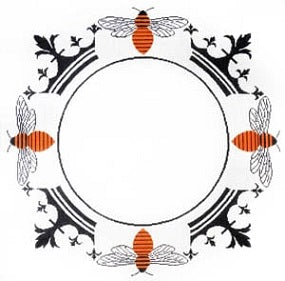 Crown Bee Monogram