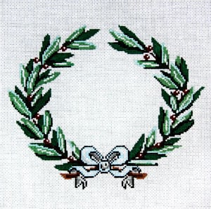 Monogram - Wreath with Bow