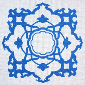 Monogram - Stylized Flowers