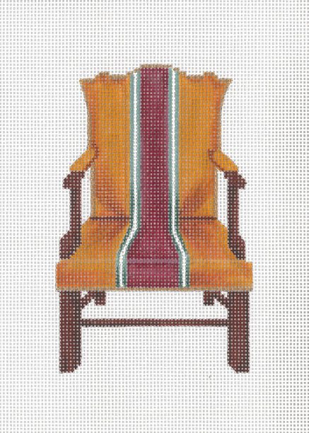 Open Arm Chippendale Chair