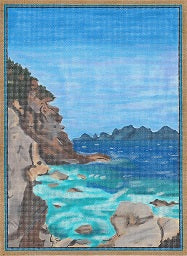 Seacoast Off Ponza, Italy