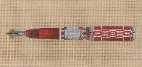 Rust And Silver Pen