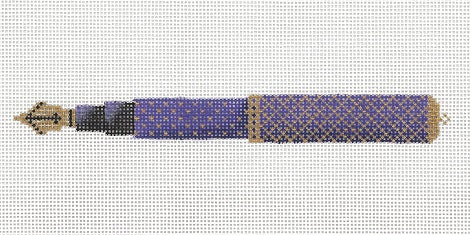 Purple And Gold Pen