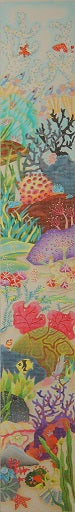 Undersea Water Garden Bell Pull