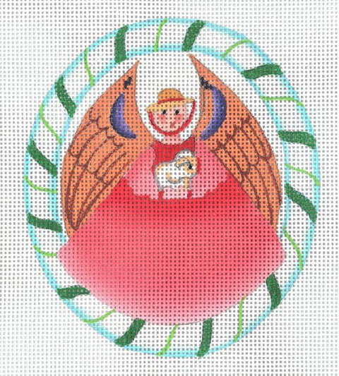 Sugar Plum Angel - Coral/Red