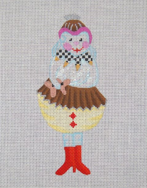 Mrs. Cupcake Ornament