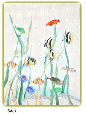 Undersea (Back of the Back for Seahorse Kiddie Chair)