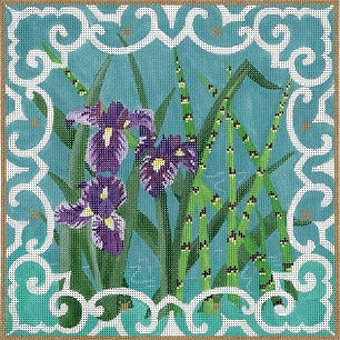 Iris And Horsetail