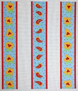 Spring Petals and Paisley