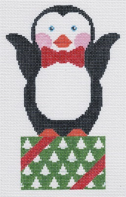Penguin on Present
