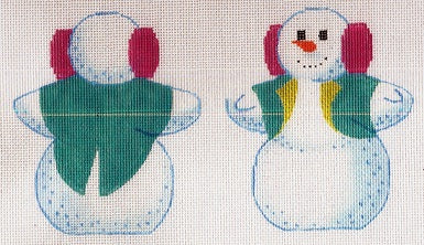 Snowman in Ear Muffs