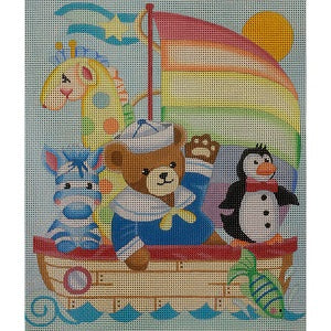 Sailing Friends Birth Announcement