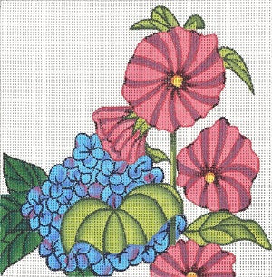 Hollyhocks Mini