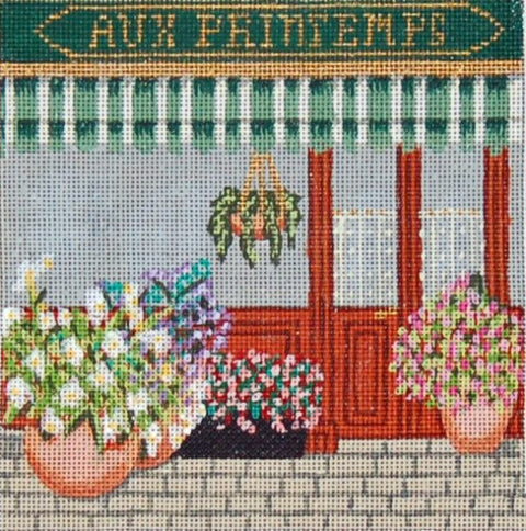 French Scenes - Flower Shop