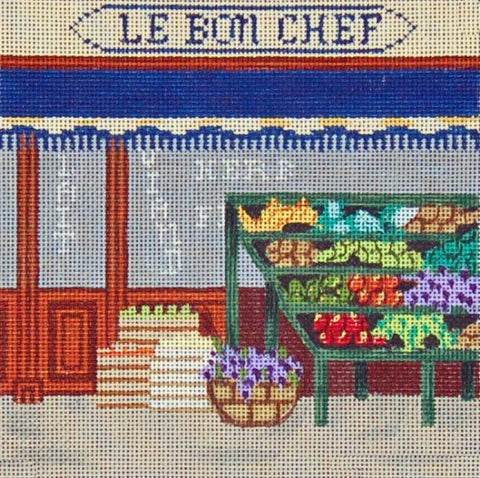 French Scenes - Grocery Store