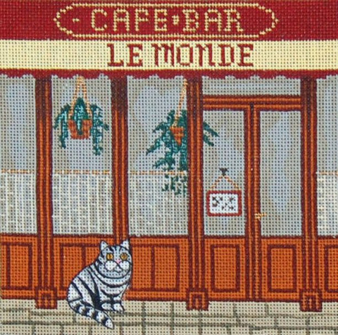 French Scenes - Cafe Store Front