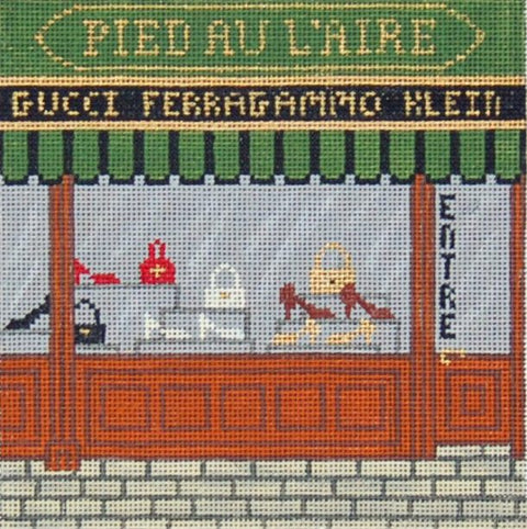 French Scenes - Shoe Store Front