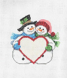 Ornament - Snow Couple 