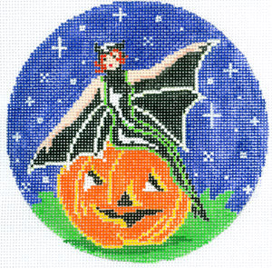 Witch on a Pumpkin