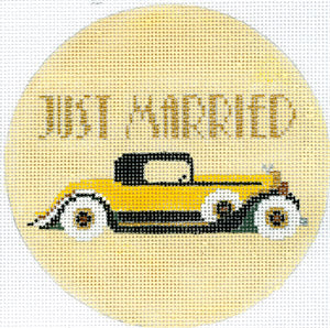 Just Married Art Deco