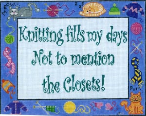Knitting Fills My Days