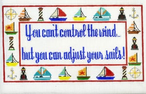 You can't control the wind 