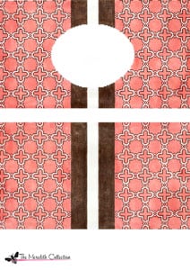 Moroccan Tile - Peach