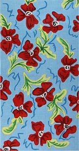 Pinwheel Red Poppies