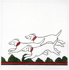 Hunt Pillow - Hounds