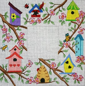 Birdhouses in Dogwood
