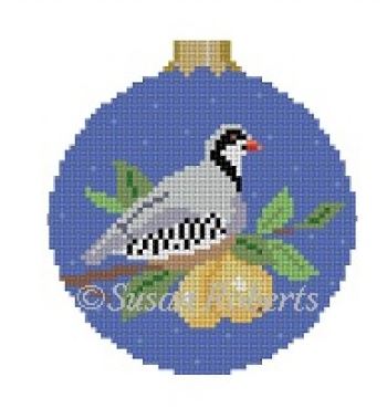 Pear Tree Partridge Ornament