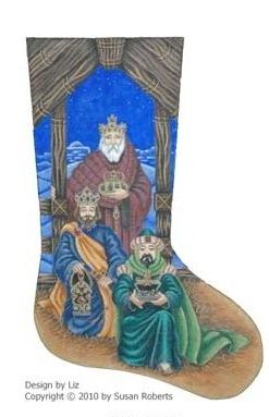 Coming of the Magi Stocking