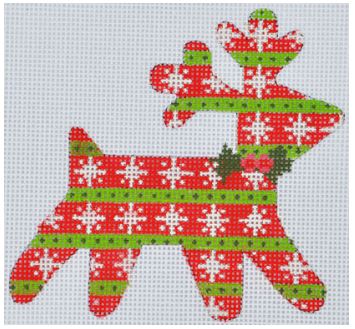 Snowflake Reindeer Ornament
