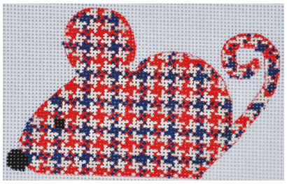 Red/Blue Plaid Mouse