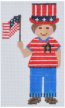 Boy with Flag